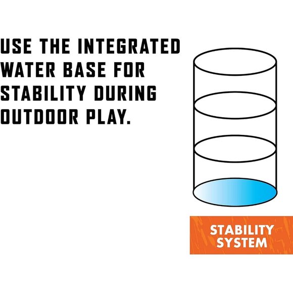 NERF Inflatable Take Cover Toxic Waste Barrel - Picture 3 of 5